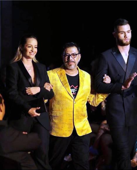 Futbolista y modelo hondureño: Enrique Facusé, portero del Motagua, sorprende debutando en desfile de modas