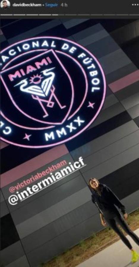Desde adentro: David Beckham muestra junto a su esposa el nuevo estadio del Inter de Miami