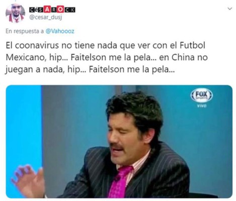 Mexicanos toman con humor la llegada del coronavirus usando a sus periodistas deportivos