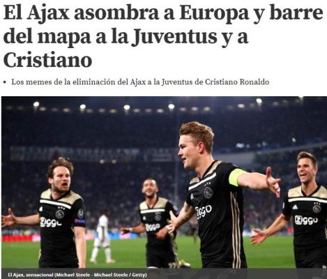 ¡Con todo! Así reacciona la prensa mundial tras el fracaso de la Juventus en Champions