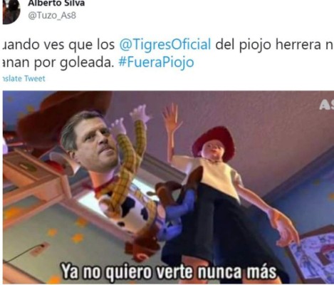 Tigres empató con Chivas y los memes hacen pedazos a Miguel Herrera con el fuera Piojo