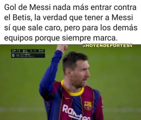 'Súper' Braithwaite, protagonista de los memes tras la victoria de Barcelona ante Betis