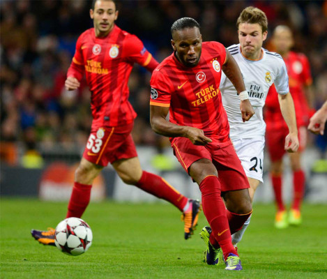 Real Madrid vs Galatasaray por Champions League.