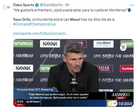 Faitelson y prensa mexicana en alerta por Messi: “Explotó contra los árbitros y ya sabemos que pasa cuando se enoja”