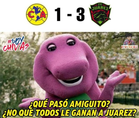 Liga MX: América es destrozado con memes por perder ante el 'poderosísimo' FC Juárez&nbsp;&nbsp;
