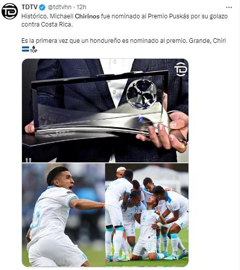 Así reaccionó la prensa tras la nominación de Michaell Chirinos al Puskas The Best 2024: “Se lo hizo a Keylor Navas”