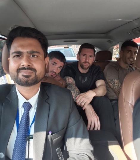 Messi en la India: caos por su visita, un lujoso regalo y todo lo que vivió antes de volver a Argentina