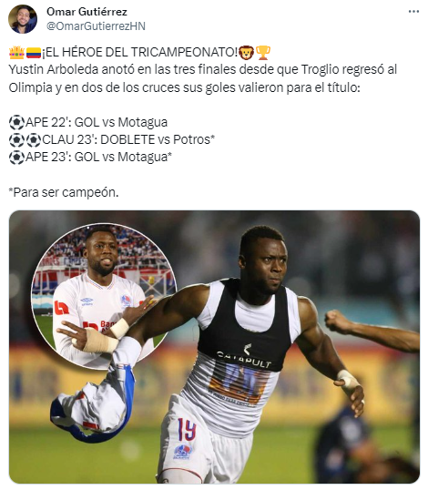 Rendidos ante el León: periodistas reaccionan por el título invicto de Olimpia y esto dicen sobre Motagua