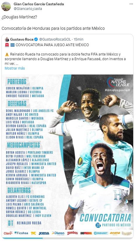 Honduras-México: Así reaccionó la prensa a la convocatoria de Reinaldo Rueda con la ausencia de Pinto y el llamado de Facussé