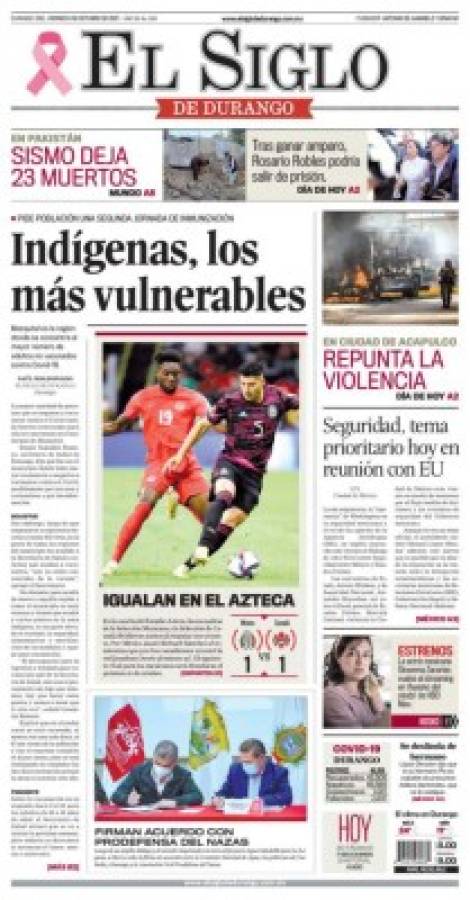 ¡Exhibidos, maldición, sin gol! Prensa mexicana fulmina al tri, euforia en El Salvador; drama en Costa Rica y Honduras