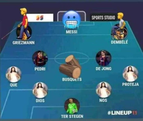 Los memes hacen pedazos a Messi y Barcelona tras ser eliminados de la Champions por el PSG