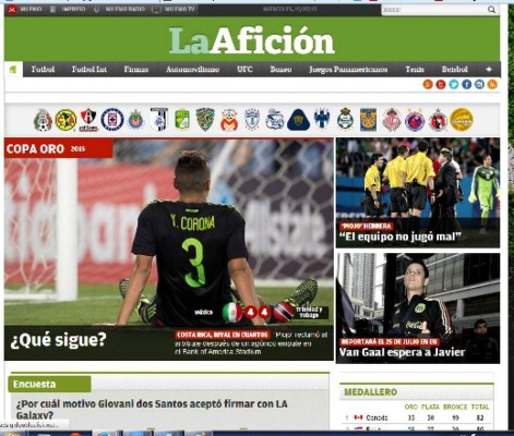 'Un tri piojoso', dicen medios de México por empate ante Trinidad