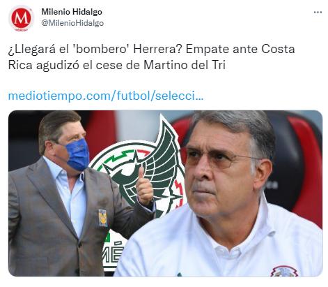 Crisis en México: Solicitan regreso de “Chicharito” Hernández, quieren al “Tata” Martino fuera y que este sea su relevo