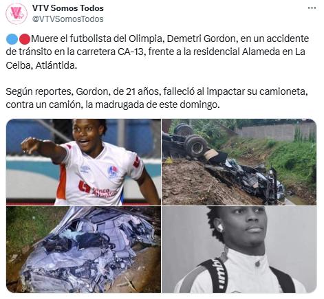 “Su sueño era construirle una casita a su mamá”: jugadores y prensa deportiva reaccionan por la muerte de Demetri Gordon