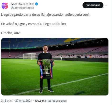 Xavi se va del Barcelona en junio y la prensa reacciona: “Se acabó la farsa; adiós a LaLiga”