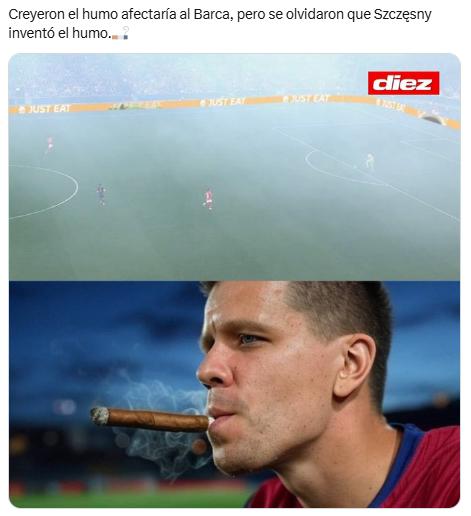 Szczesny Balón de Oro: los memes que dejó el triunfo de Barcelona ante Benfica en la Champions