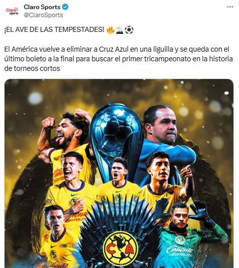 América eliminó a Cruz Azul con polémica y así reacciona la prensa: “La acción que provoca el penal debió ser anulada”