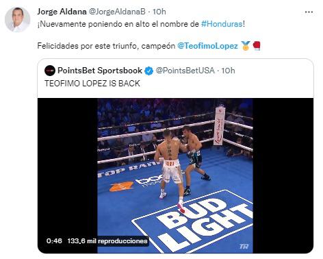 “Ha vuelto y demasiado castigo”: Así reaccionó la prensa luego de la contundente victoria de Teófimo López sobre Pedro Campa