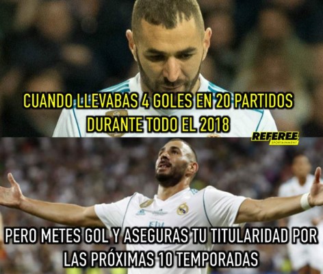 Barcelonistas y Benzema, los blancos perfectos de los memes tras el Madrid-Bayern