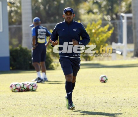 Las imágenes curiosas del entreno de Honduras en Fort Myers