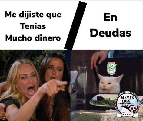 Los mejores memes del gato en la mesa y la mujer gritando, los equipos de Honduras no se salvan