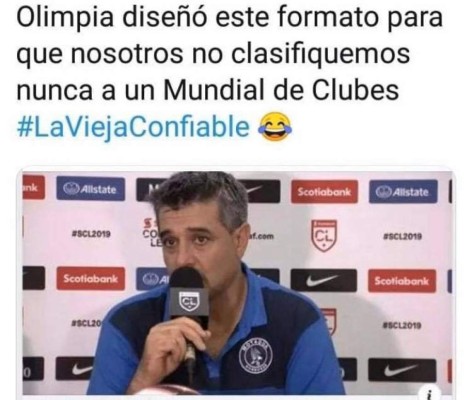 Los brutales memes de Olimpia donde se burlan de Motagua y Diego Vázquez tras eliminar a Seattle