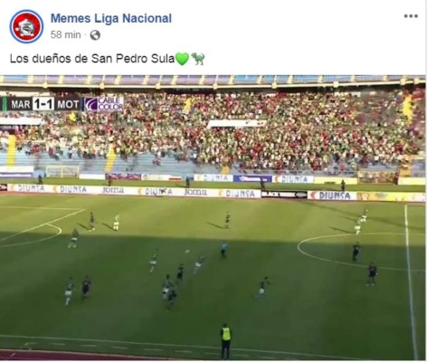 Motagua supera a Marathón en casa y los memes no pueden faltar