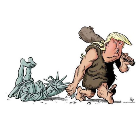 Con divertidos memes reciben a Donald Trump como presidente de Estados Unidos