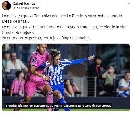 Faitelson y prensa mexicana en alerta por Messi: “Explotó contra los árbitros y ya sabemos que pasa cuando se enoja”