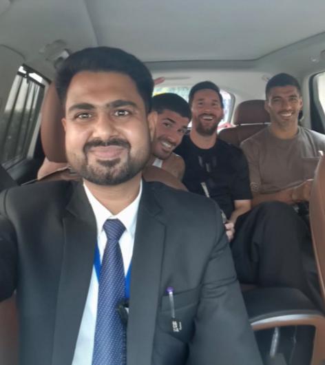 Messi en la India: caos por su visita, un lujoso regalo y todo lo que vivió antes de volver a Argentina