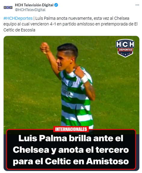 Luis Palma también le marcó al Chelsea y así reacciona la prensa: “Se está divirtiendo ante los clubes de la Premier League”