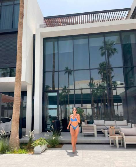 Georgina Rodríguez deslumbra de nuevo y cómo es su lujosa casa en la que vive con Cristiano en Arabia Saudita