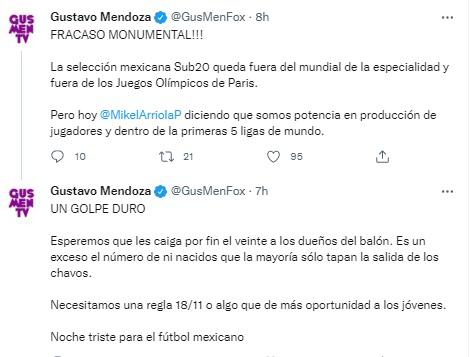 ¡Faitelson y André Marín estallan! Lo que dice la prensa de México luego del fracaso de la Sub-20: “Panorama negro y desastre en San Pedro Sula”
