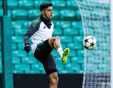 Luis Palma solamente ha disputado 183 minutos con el Celtic en esta temporada.