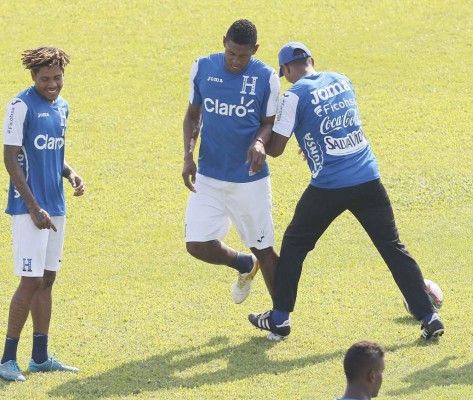 Las imágenes curiosas que dejó la última práctica de la Selección de Honduras