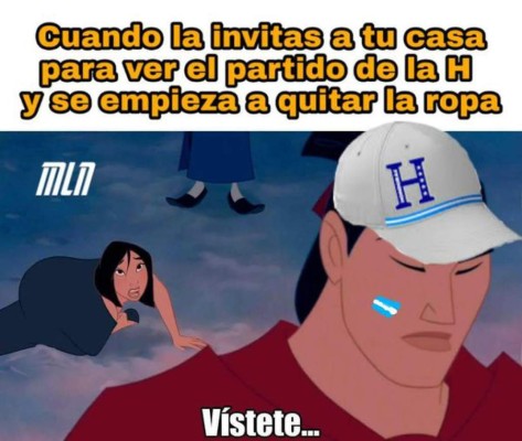 Honduras empató contra El Salvador y no se salvan de los memes; burlas también para México