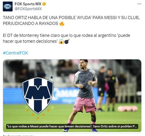 Faitelson y prensa mexicana en alerta por Messi: “Explotó contra los árbitros y ya sabemos que pasa cuando se enoja”