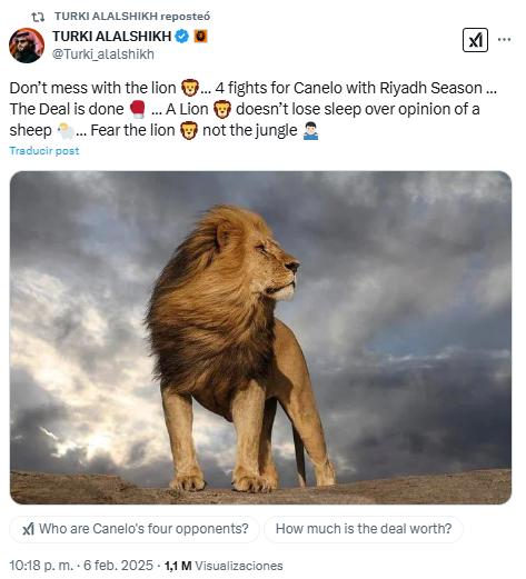 Canelo Álvarez firma contrato histórico y también se muda a Arabia Saudita: “El trato está hecho”