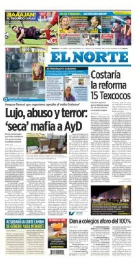 ¡Exhibidos, maldición, sin gol! Prensa mexicana fulmina al tri, euforia en El Salvador; drama en Costa Rica y Honduras