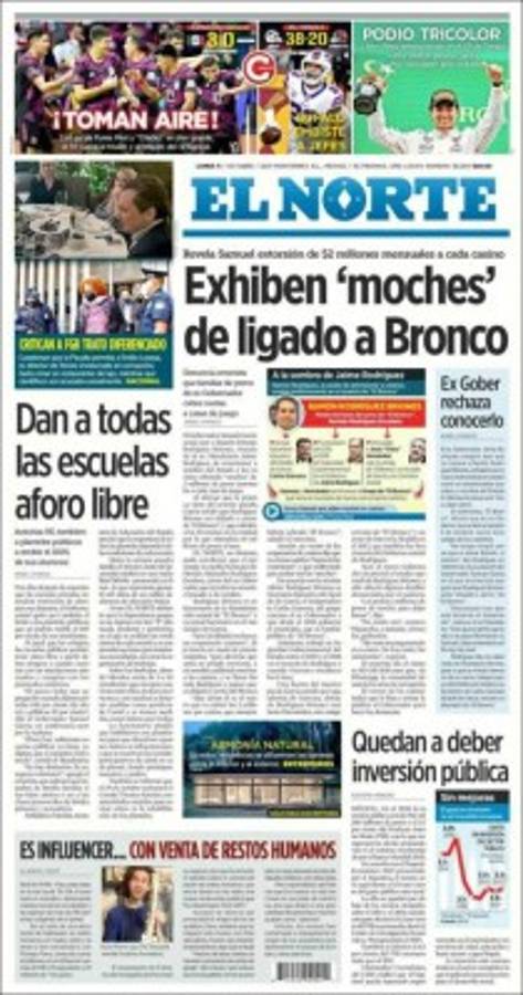 'Goleó fácil a Honduras': Las portadas de los diarios de México tras golear a la 'H' en el Azteca