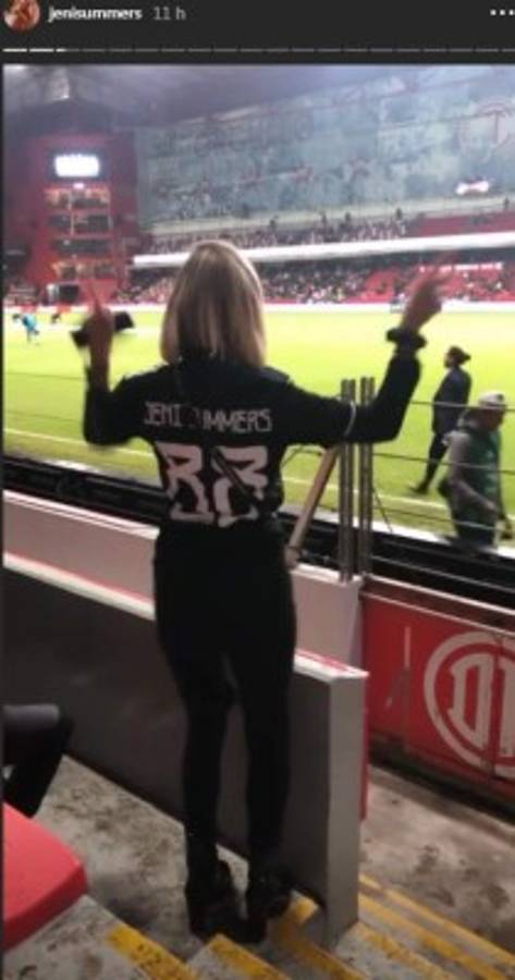 FOTOS: Jeni Summers, la bella modelo que engalanó el México-Bermudas en el Nemesio Diez