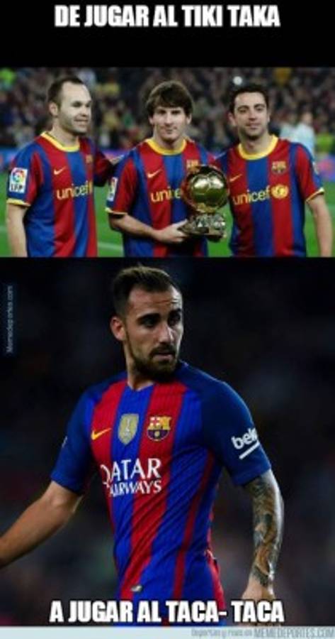 LOCURA: Messi es atacado con divertidos memes en el triunfo del Barcelona