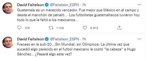 ¡Faitelson y André Marín estallan! Lo que dice la prensa de México luego del fracaso de la Sub-20: “Panorama negro y desastre en San Pedro Sula”