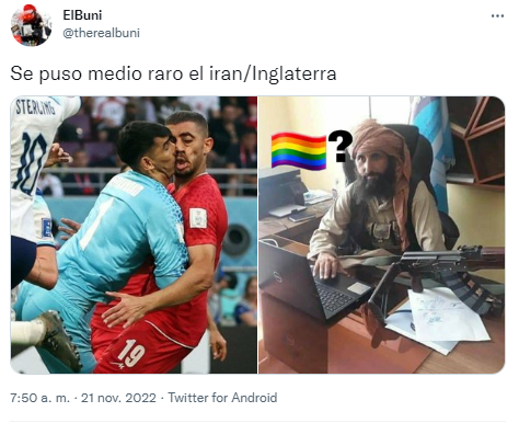 ¡Para morir de risa! Los divertidos memes que dejó la paliza de Inglaterra sobre Irán en el Mundial de Qatar