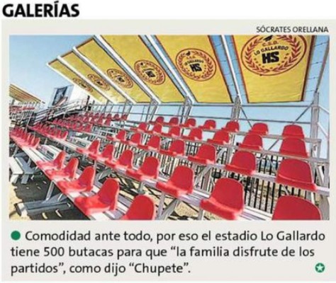 ¡De su bolsillo! 'Chupete' Suazo construyó un estadio para la comunidad de San Antonio