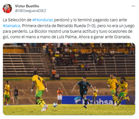 Así reaccionan los periodistas tras la nueva derrota de Honduras en Jamaica por la Liga de Naciones
