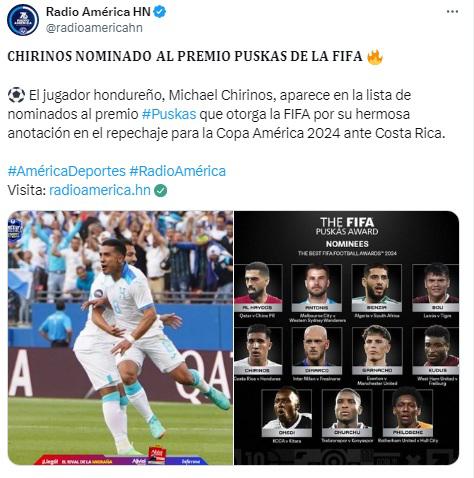 Así reaccionó la prensa tras la nominación de Michaell Chirinos al Puskas The Best 2024: “Se lo hizo a Keylor Navas”