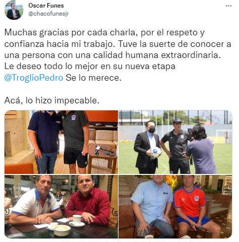 “Gracias por mostrarnos el camino”: Así se despidieron los jugadores y directivos de Olimpia de Pedro Troglio
