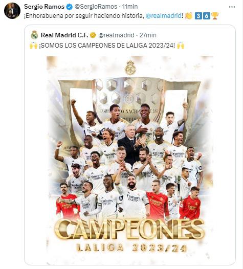 Mesurado festejo de Real Madrid, el motivo de la frustración de Xavi y el mensaje del Barcelona al campeón