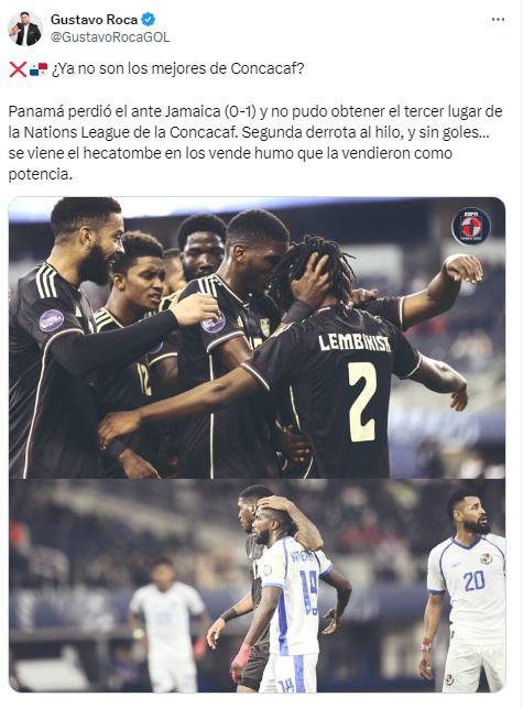“¿Ya no son los mejores de Concacaf?”: reacción de la prensa luego de la mala participación de Panamá en Liga de Naciones